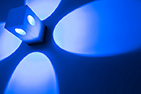 Настенный светильник OLIVE 642.L4 BLUE синий, IP54,  4Вт