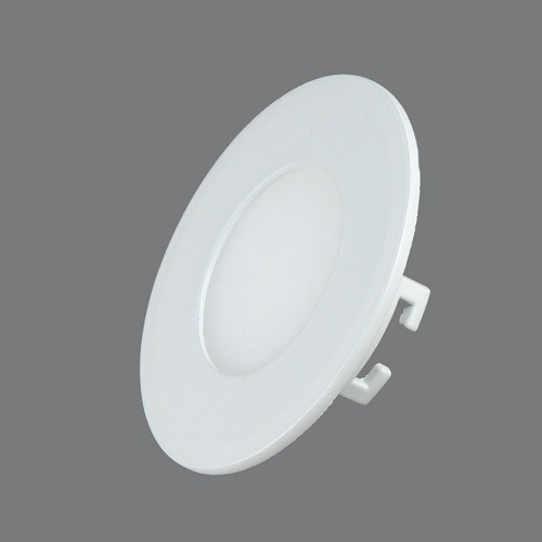 Встраиваемая LED панель R 3-W-WW Warm White 3 W 220V 90*20мм 165lm круглая, белая