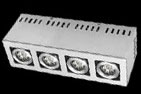 Карданный накладной Oxon 50.04 (под лампу 50мм с цок. GU10) потолочный светильник 341×100×125мм