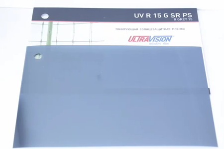 Зеркальная зеленый R GREEN 15 GN SR PS UltraVision 1,52*30,5м тонирующая солнцезащитная пленка