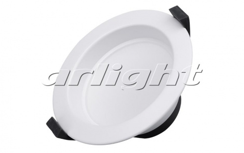 Встраиваемый LED светильник ARLIGHT Cyclone-10W IM-125WH Day White 125*57мм 850 lm 90°