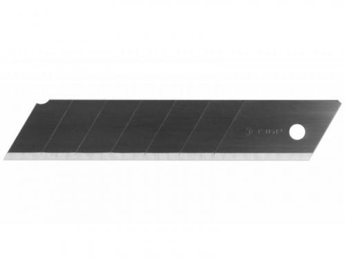 Лезвие для ножа OLFA 18мм,отлам. OL-LBB-10B (упак. 10шт) чёрные