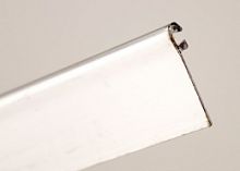 Элькамет F-образный серебро 20мм 4м профиль
