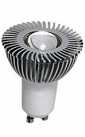 Лампа ECOSPOT GU10 A5-3x1W-S2 (3W, 220V, холодный белый) светодиодная