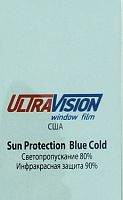 Теплоотражающая пленка Sun Protection Blue Cold 80% UltraVision 1,52*30,5м