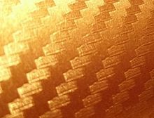 Пленка Carbon Gold 3D 50.930 1,52х30м золото карбон