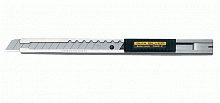 Нож OLFA "SVR-1" с отламывающ. лезвием 9мм, нерж. корпус с зубчат. фиксатором