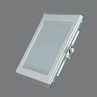 Встраиваемая LED панель стекло 705SQ-18W-3000K 200*200*40mm 1580Lm квадратная