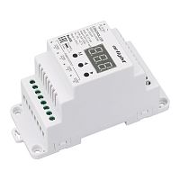 Контроллер RGBW/DIM/MIX приемник Arlight SMART-K3-RGBW (12-36V, 4x5A, DIN, 2.4G) на DIN-рейку