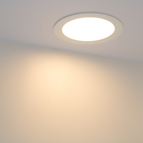 Встраиваемая LED панель ARLIGHT DL-172M-15W Day 220V 172*13мм 1125lm круглая, белая