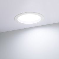 Встраиваемый LED светильник ARLIGHT Cyclone-40W IM-280WH White 280*94мм 3880lm 90°
