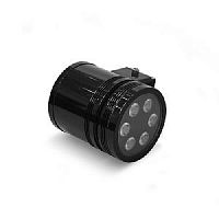 MS-6L220V 15W AC100-250V Теплый белый, архитектурный IP65, черный LED светильник 1луч/30град.